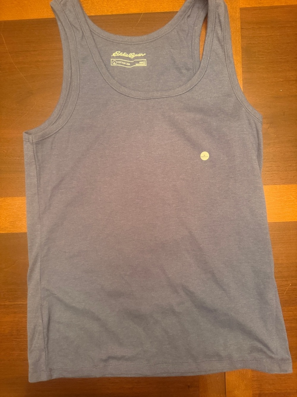 Eddie Bauer womens ' Navy Blue Cotton Tank Top